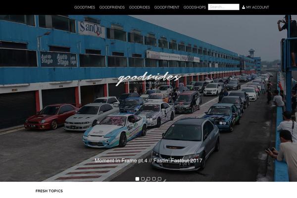 Site using Instagram Widget by WPZOOM plugin
