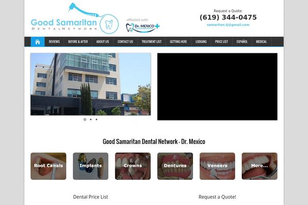 HappenStance theme site design template sample