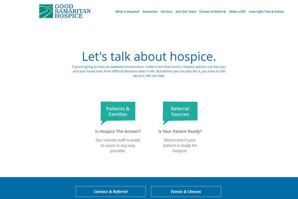 goodsamhospice.com site used Goodsam