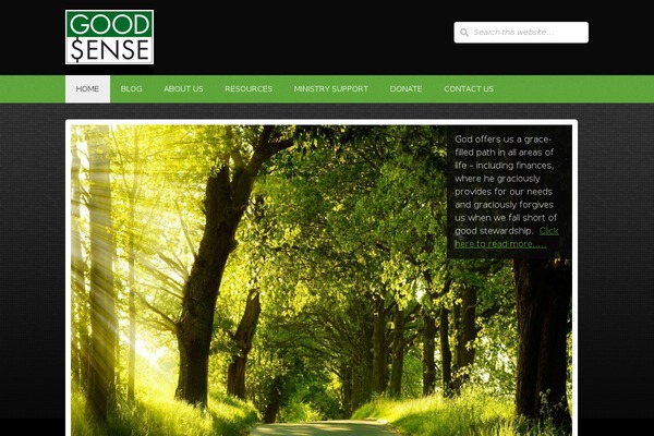 goodsensemovement.org site used Good-sense