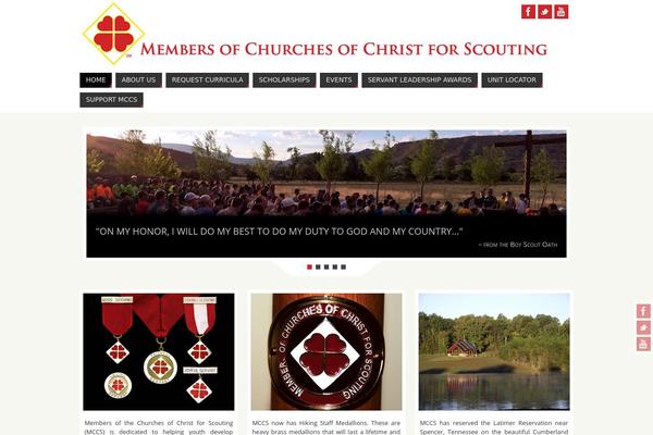 Parabola theme site design template sample