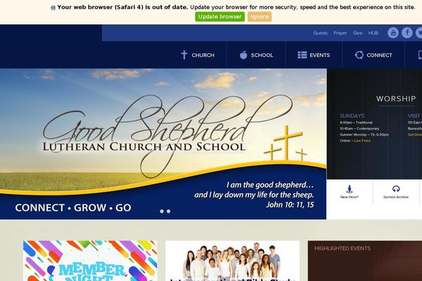 Site using Sermon Manager plugin