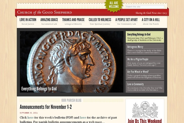 good-shepherd theme websites examples