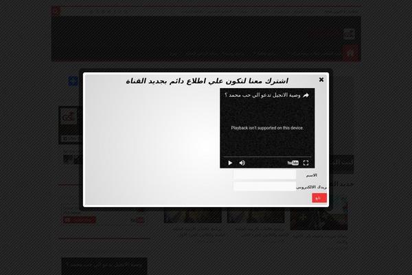 Sahifa2 theme site design template sample