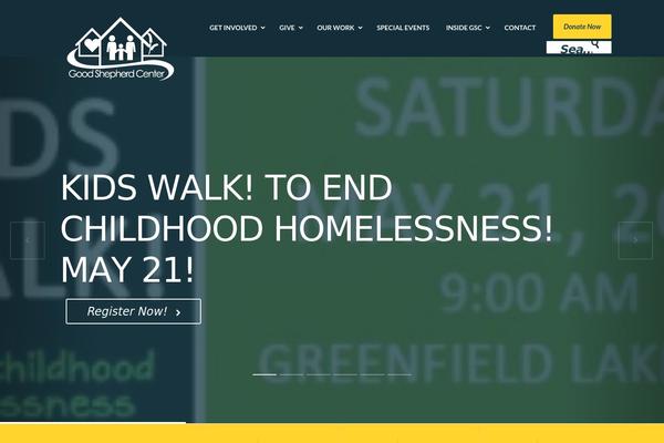 Philanthropy-parent theme site design template sample