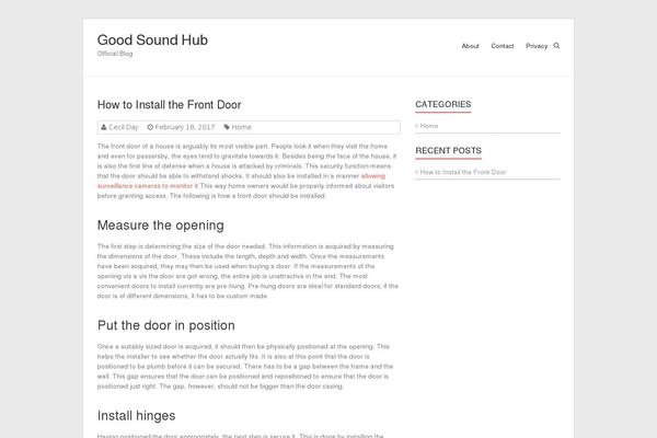 Esteem_child theme site design template sample