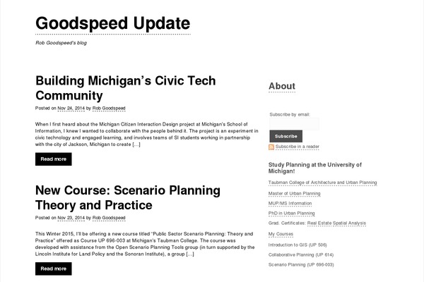 Underline theme site design template sample
