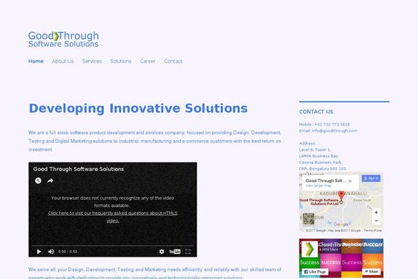 Twenty Sixteen theme site design template sample