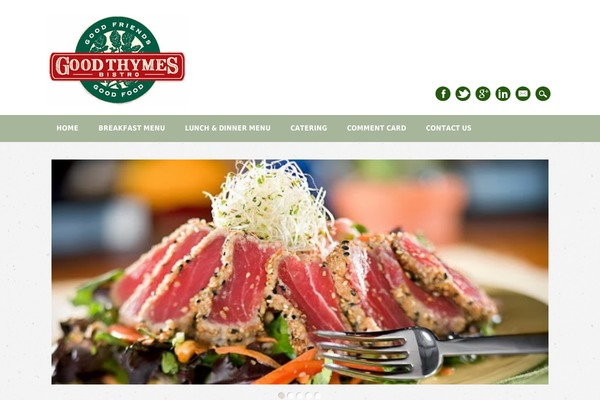 Restaurateur theme site design template sample