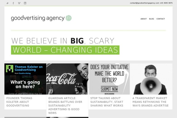 Eunoia theme site design template sample