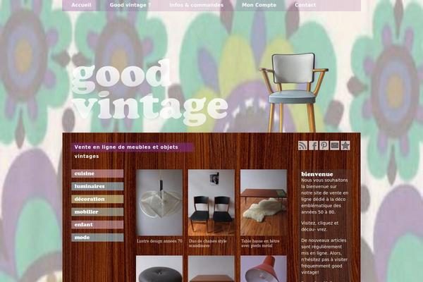 Wootique theme site design template sample