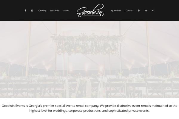 Thesis 1.8 theme site design template sample