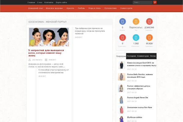 Cherry theme site design template sample