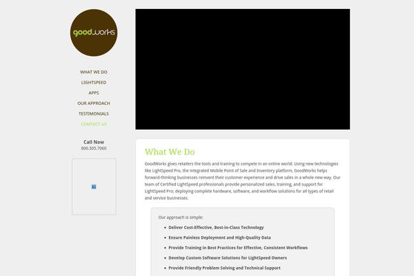 Solo theme site design template sample