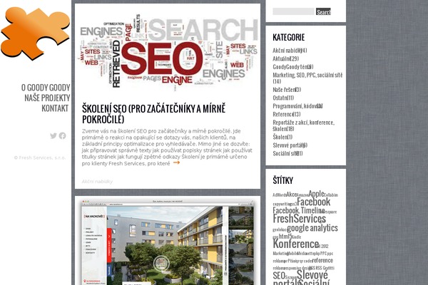 Ubergrid theme site design template sample