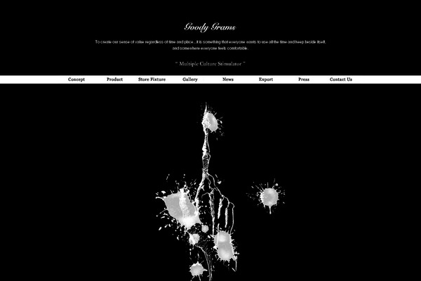 Gg theme site design template sample