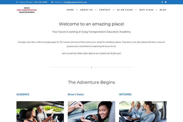 Archi theme site design template sample