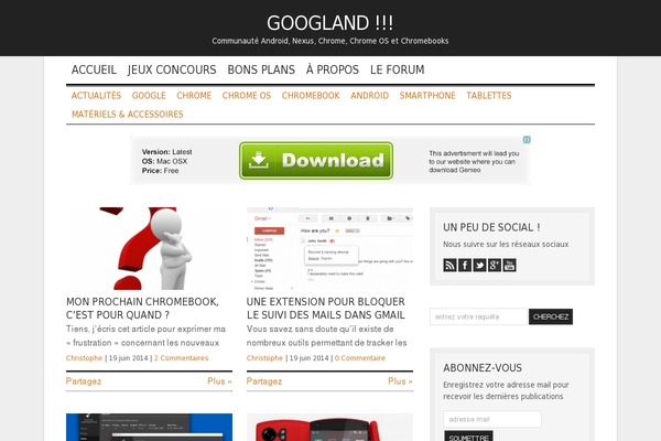 Site using Meks-easy-social-share plugin