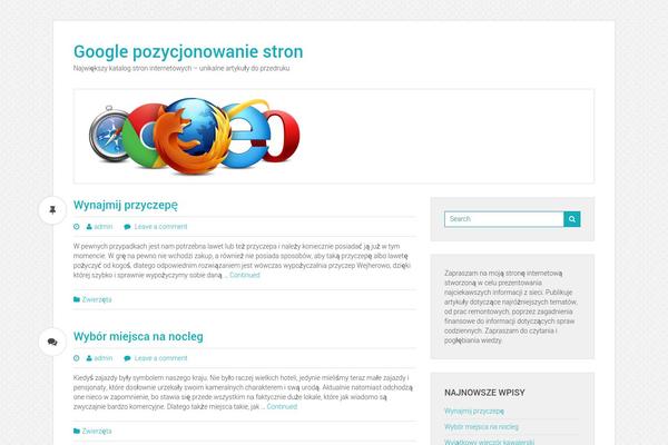 Daisy Blue theme site design template sample