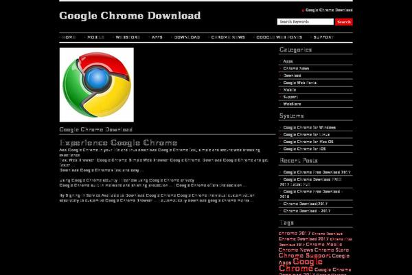 Article Directory theme site design template sample