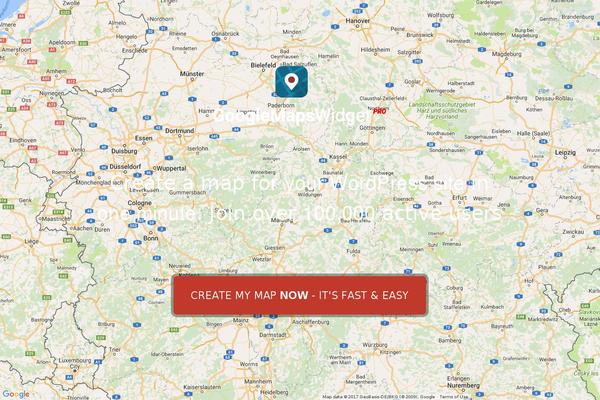 googlemapswidget.com site used Thesaasx