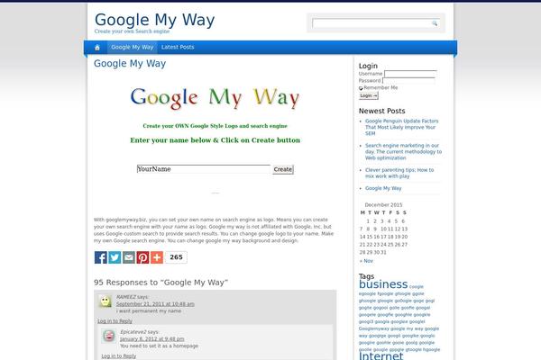 Light Clean Blue theme site design template sample