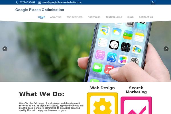 Prostyler theme site design template sample