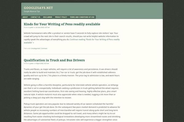 F2 theme site design template sample