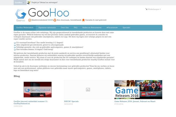 Iconic One theme site design template sample