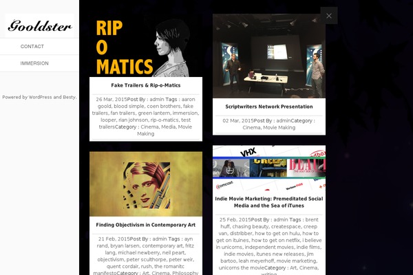 Klean theme site design template sample