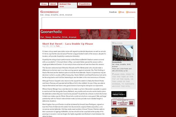 Misty Look theme site design template sample