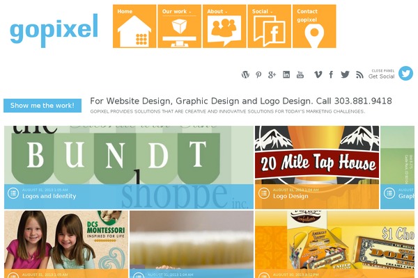 One Touch theme site design template sample