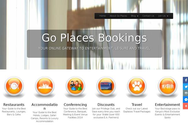 Site using Full Page/ Full width Background Slider plugin