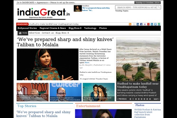 NewspaperTimes codebase theme site design template sample