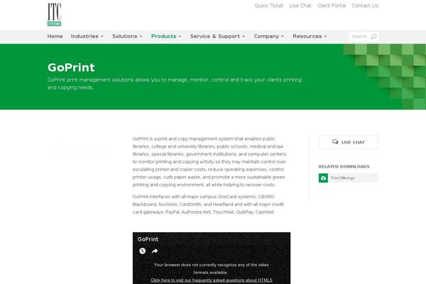 Site using Owl Carousel plugin