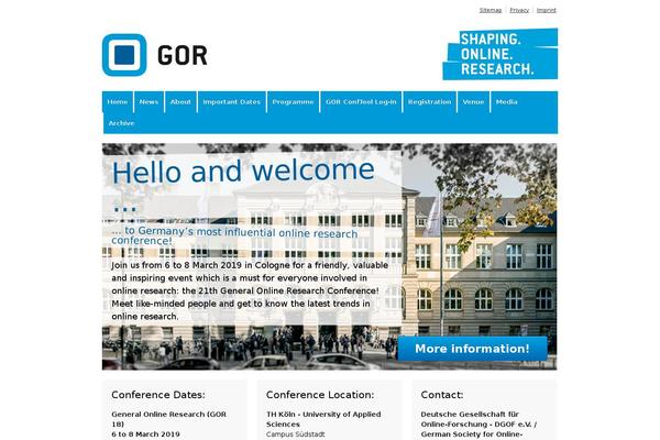 gor.de site used Gor