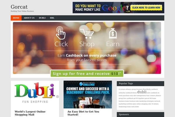 gorcat.com site used Combomag