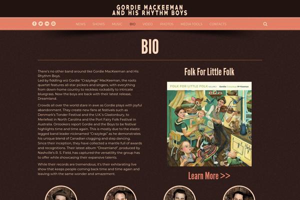 gordiemackeeman.com site used Modern-vintage-theme