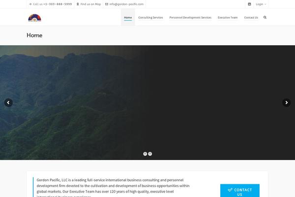 Highend theme site design template sample