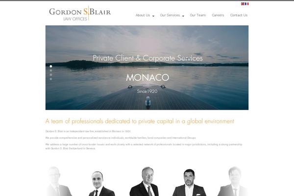 gordonblair.com site used Classy-2013-v2