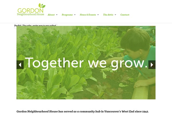 Reverie theme site design template sample