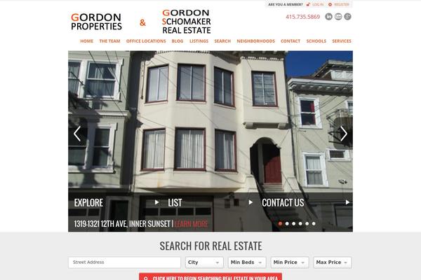 Plymouth theme site design template sample