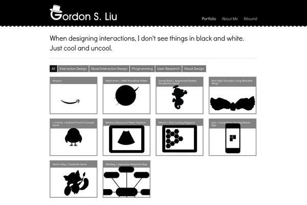 Reveal theme site design template sample