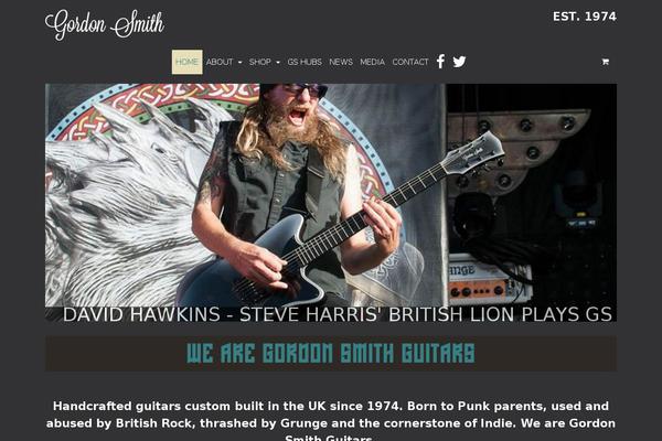 Generatepress_child theme site design template sample