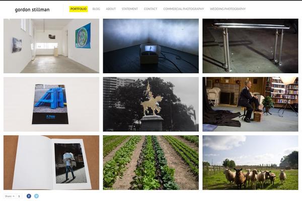 Fluxus theme site design template sample