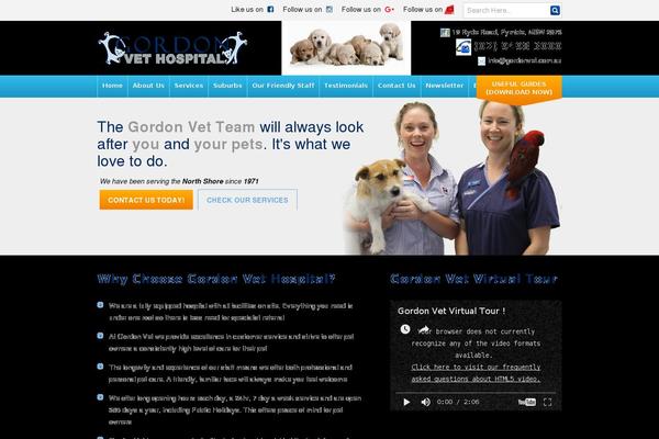 gordonvet.com.au site used Gvh