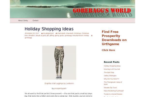 gorebaggsworld.com site used Gorebaggsworld