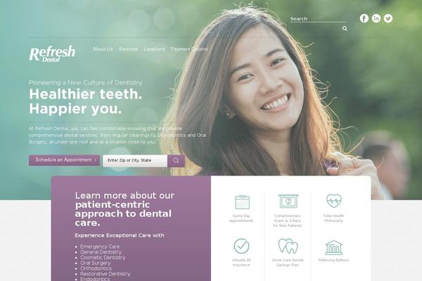 Azure Basic theme site design template sample