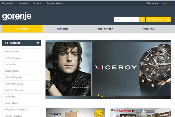 Venedor theme site design template sample