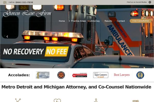 gorenlaw.com site used Lawyer-by-osetin